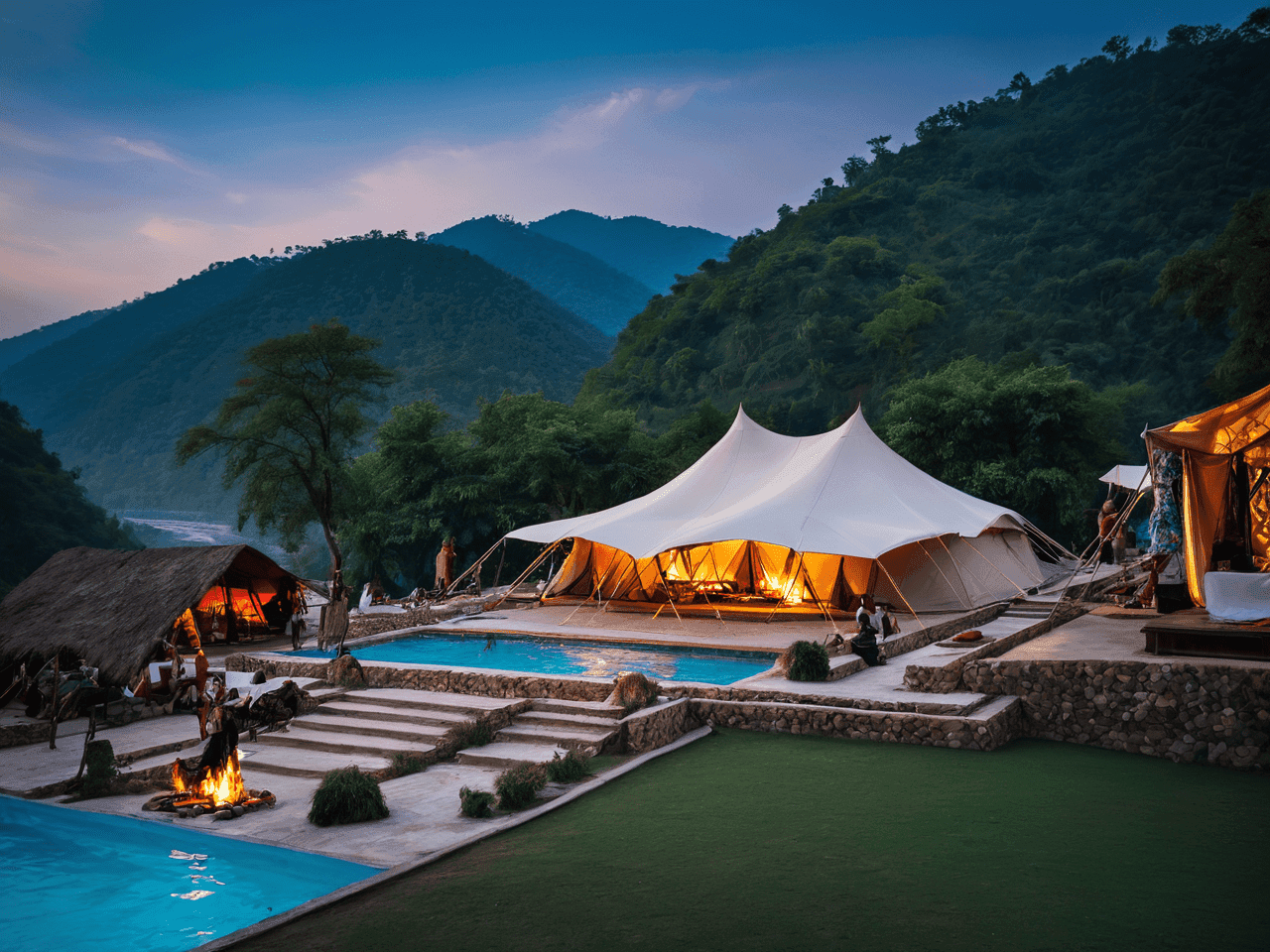 camping in rishikesh