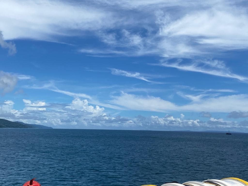 Andaman ferry cruise view