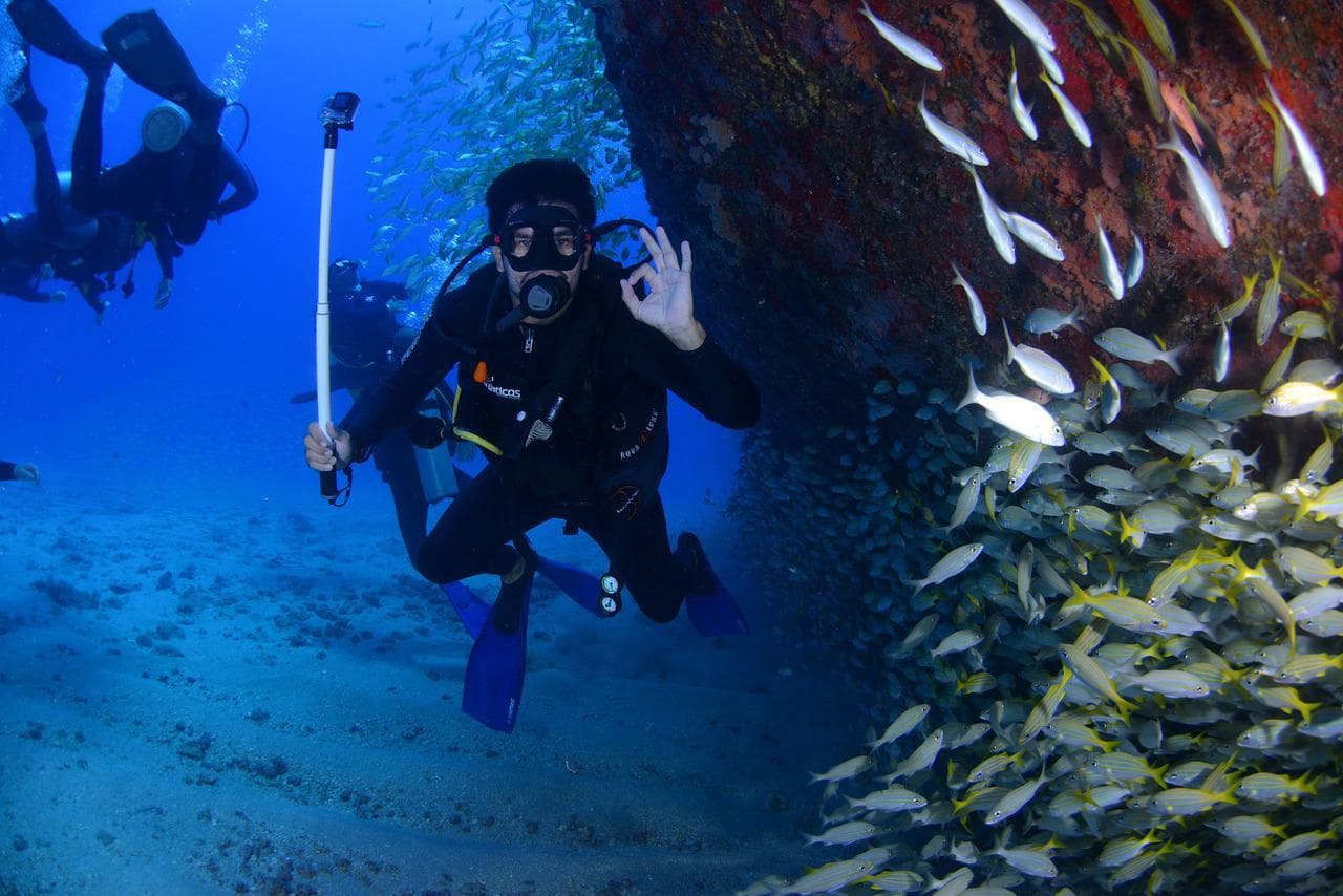 Scuba diving in andaman