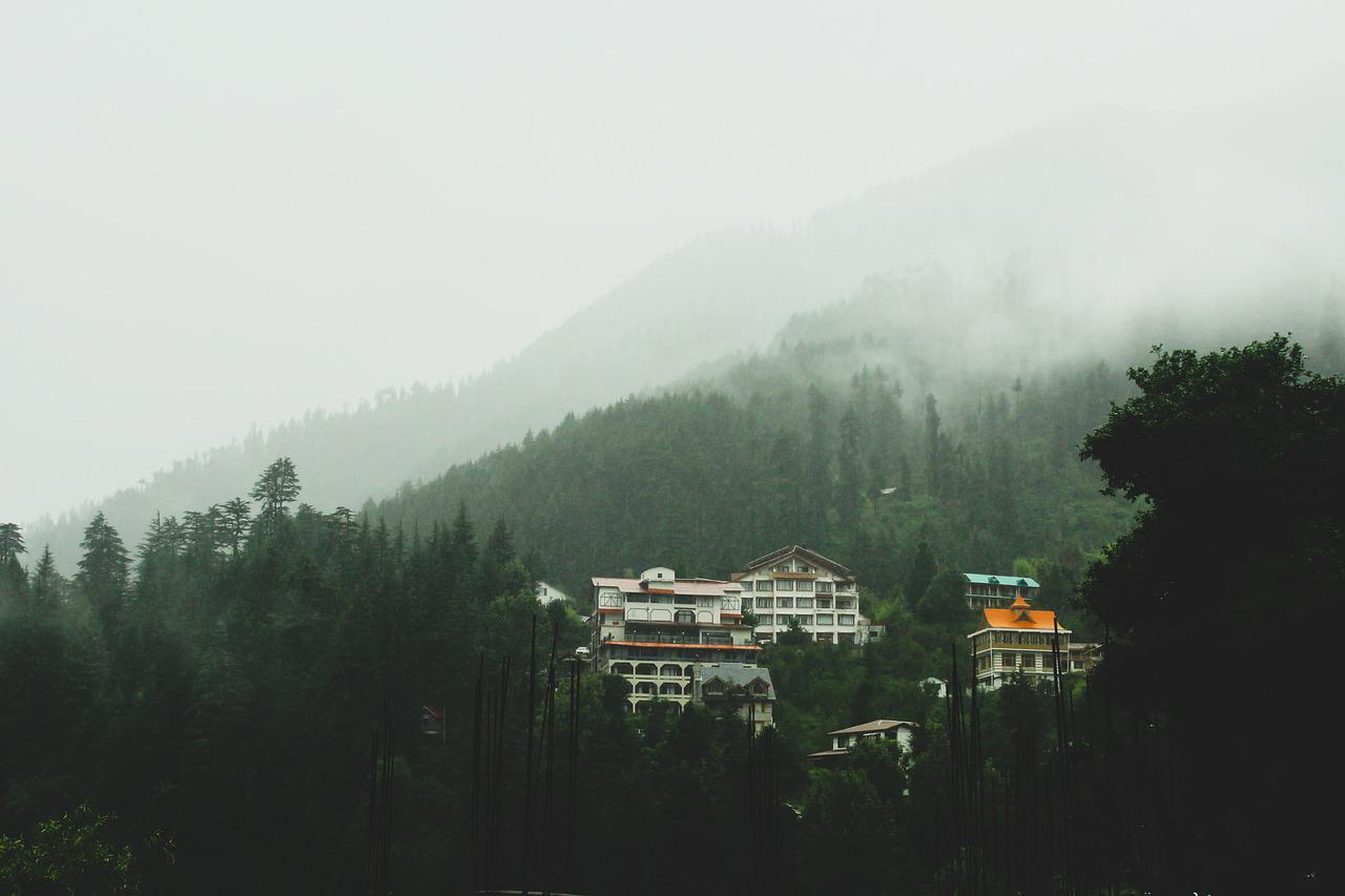 manali view greenery