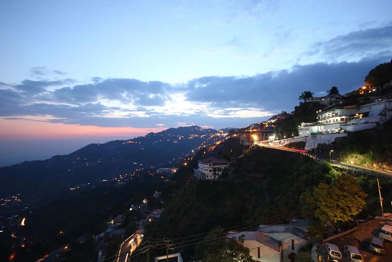 Mussorie evening view