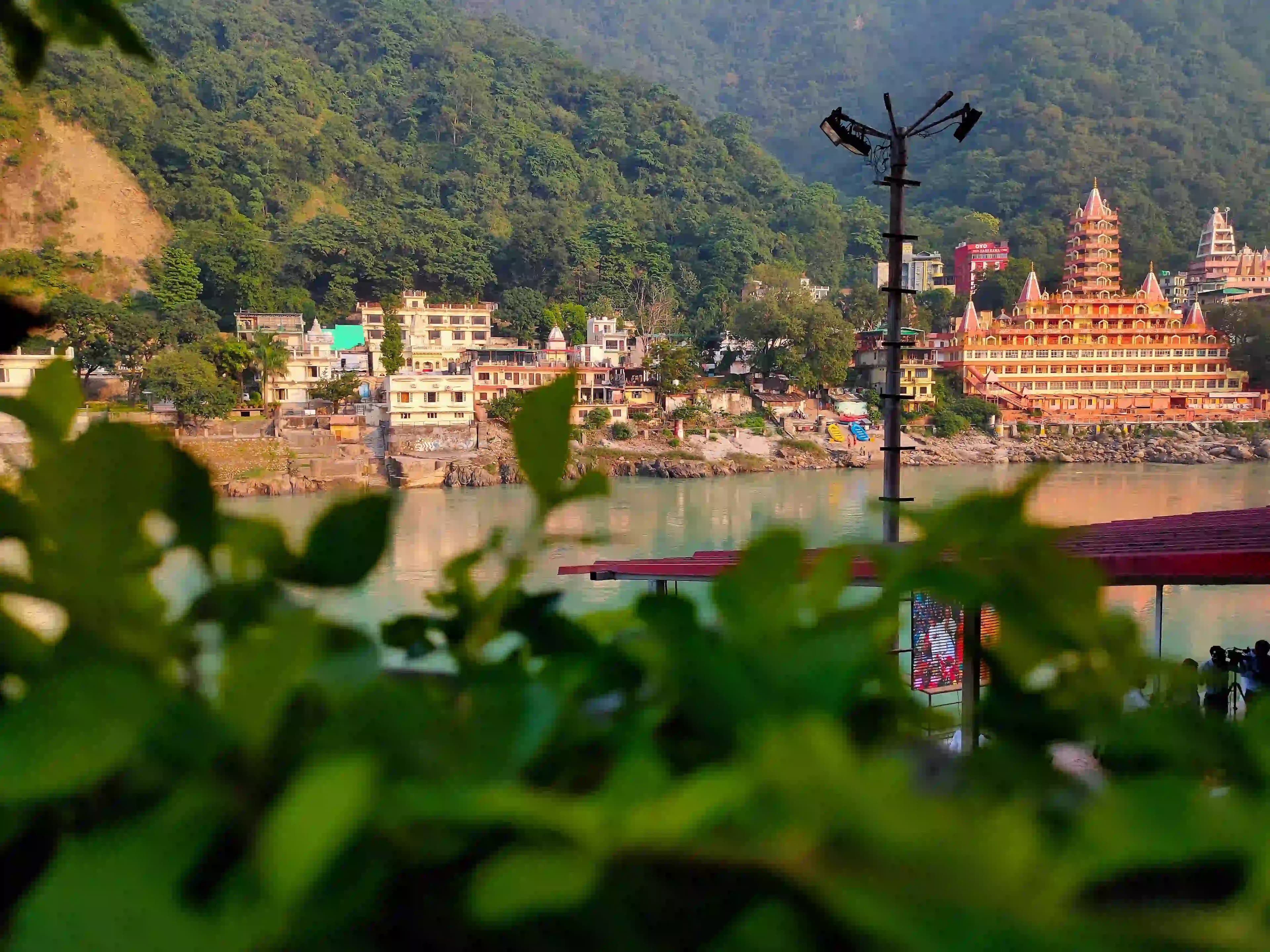 Rishikesh view temple